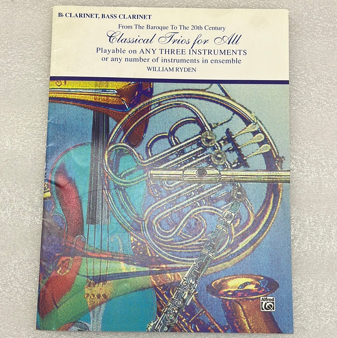 Classical Trios For All -  Clarinet (Book)