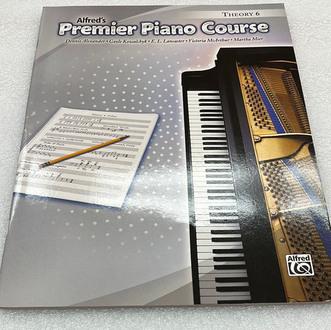 Premier Piano Course Theory 6 (Book)