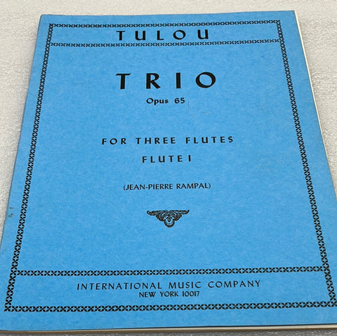 Tulou - Opus 65 - Trio - Flutes