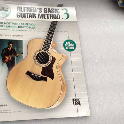 Alfred's Basic Guitar Method; Book 3 w/Online (Book)