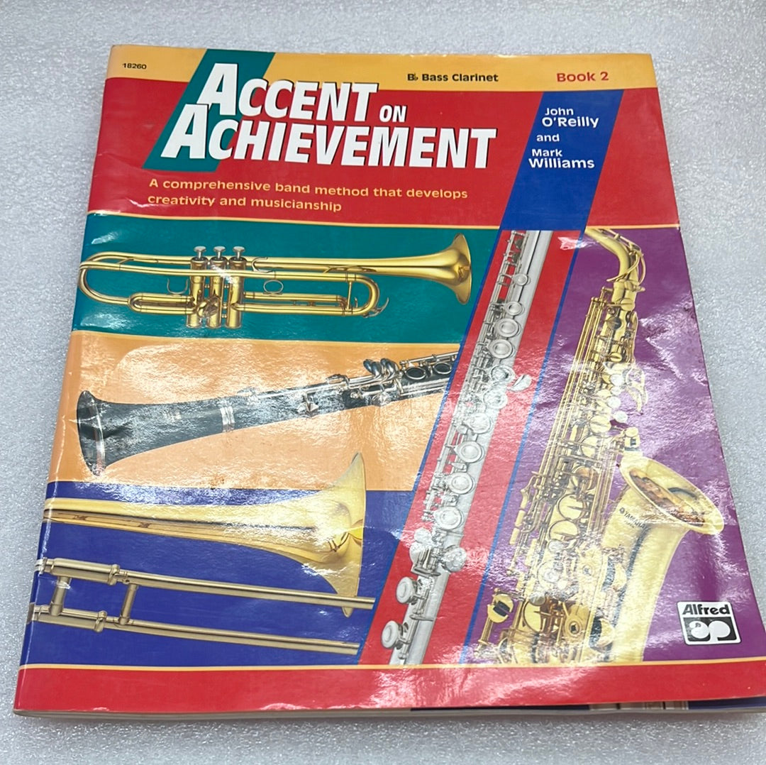 Accent on Achievement - Bass Clarinet Book 2 (Book)
