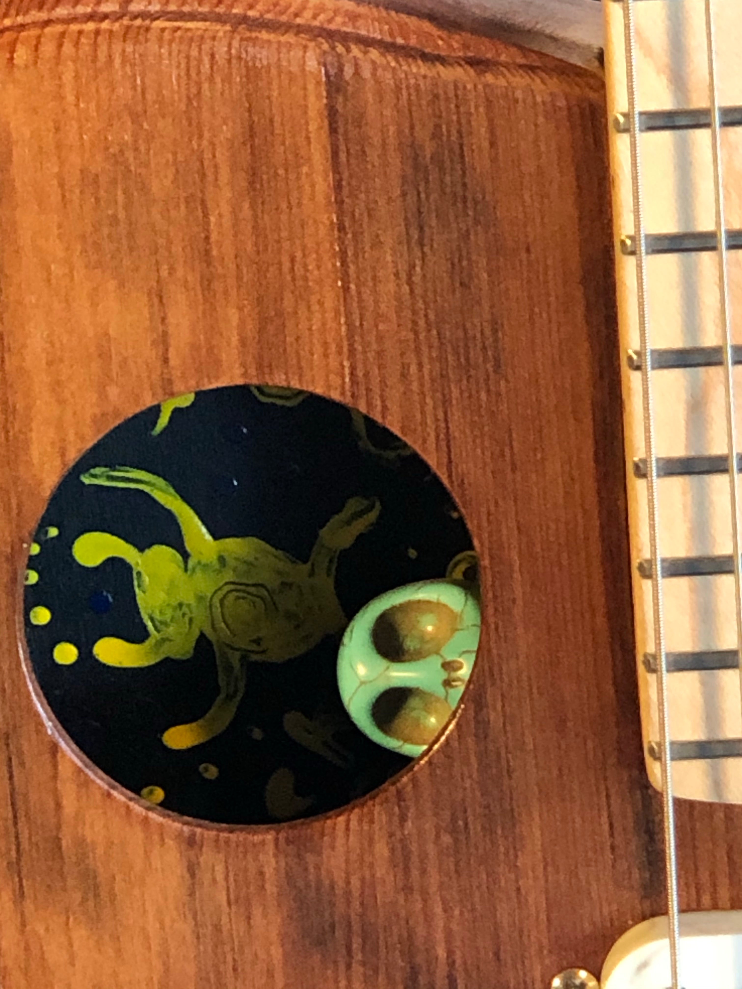 Crude Luthier - Alfonso The Road Man - Hollow Wine Vat Wood - Electric Guitar