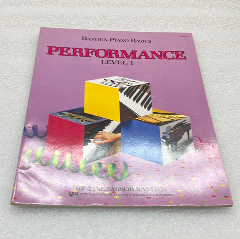 Performance - Level 1 (Book)