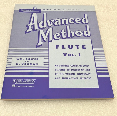 Rubank Advanced Method: Flute - Book 1 (Book)