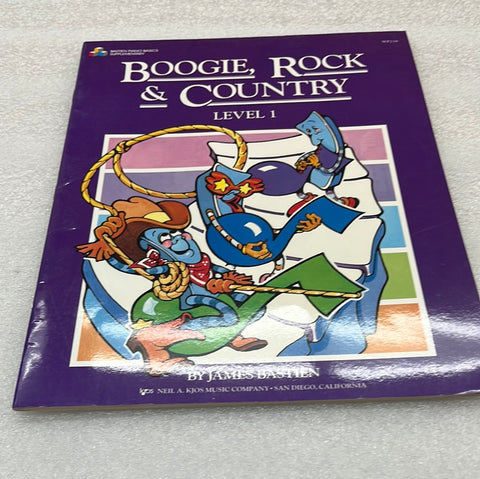 Boogie; Rock & Country (#1) (Book)