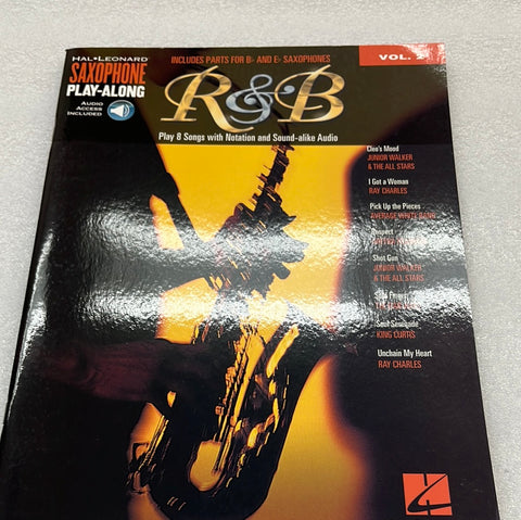 R&b For Saxophone (Book)