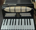 Merano 2 Octave, 12 bass, piano key accordion w/Hard Case