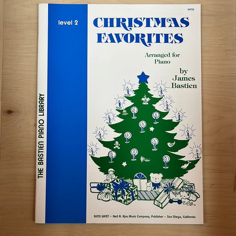 Bastien Christmas Favorites - Level 2 - (Book)