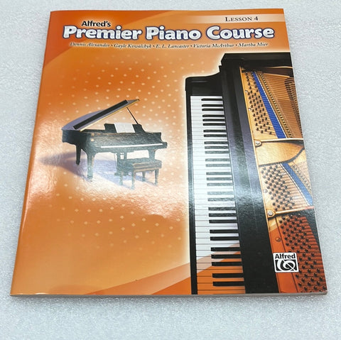Alfred's Premier Piano Course Book 4