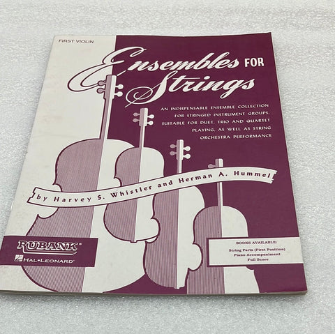Ensembles For Strings - Violin (Book)