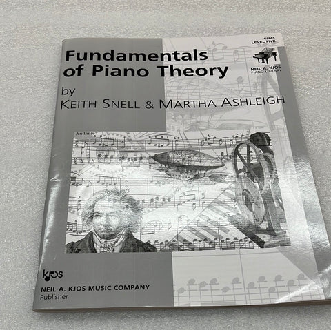 Fundamentals Of Piano Theory; Level Five (Neil Kjos Piano Library; Level Five) (Book)