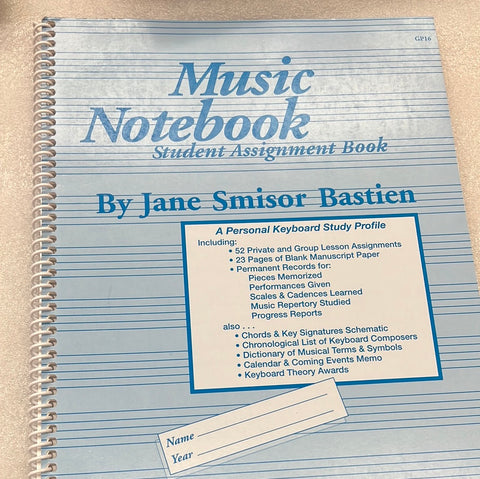 Music Notebook