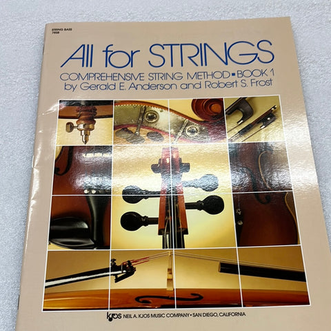 All For Strings Book 1