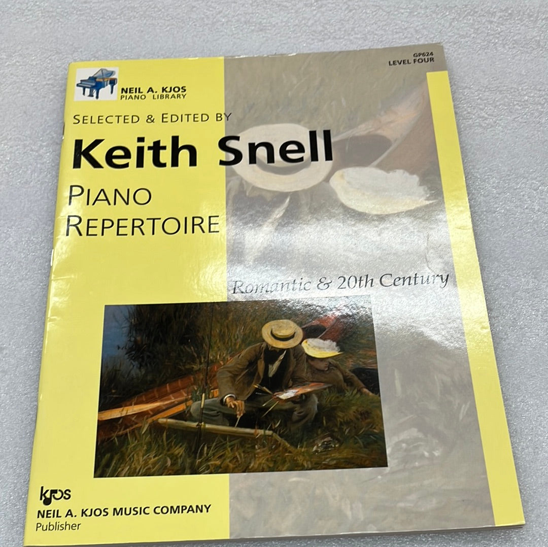 GP624- Essential Piano Repertoire - Romantic & 20th Century - Level 4 (Book)
