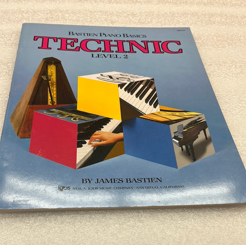 Bastien Piano Basics - Technic - Level 2  (Book)