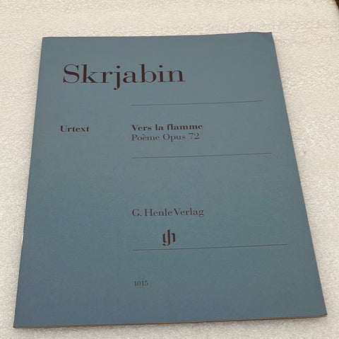 Skrjabin - Poeme Opus 72 (Book)