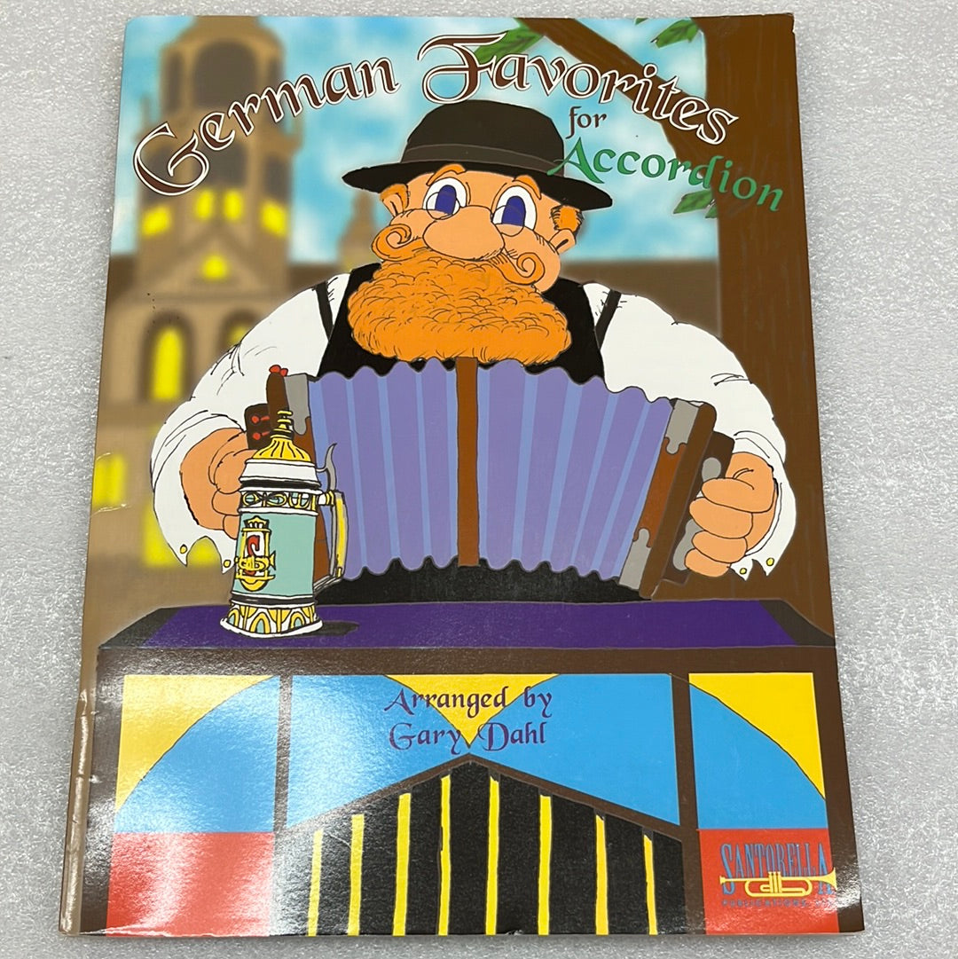 German Favorites For Accordion (Book)