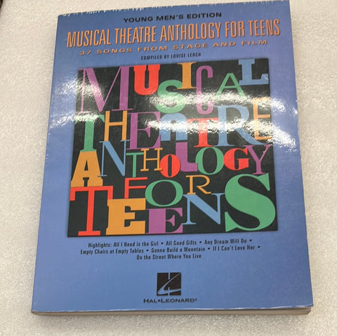 Musical Theater Anythology for Teens - Young Men's Edition (Book)