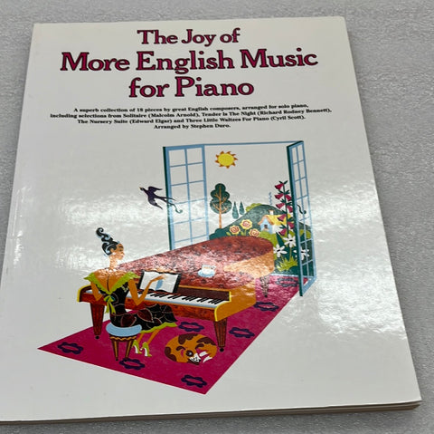 The Joy Of More English Music For Piano (Book)
