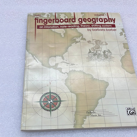 Fingerboard Geography For Violin (Book)