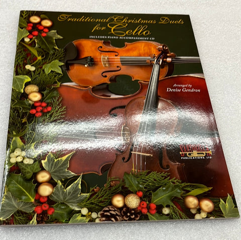 Traditional Christmas Duets for Cello (Book)