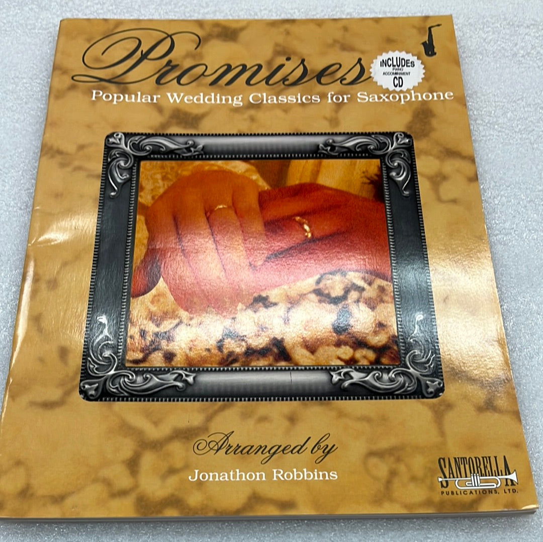 Promises - Wedding Classics For Saxophone (Book)