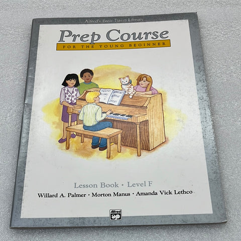 Alfred's Basic Piano Prep Course; Lesson Book F (Book)