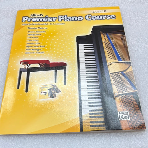 Alfred's Premier Piano Course: Duet 1B (Book)