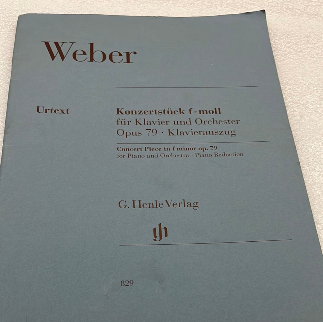 Weber - Opus 79 (Book)