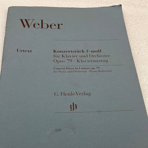Weber - Opus 79 (Book)