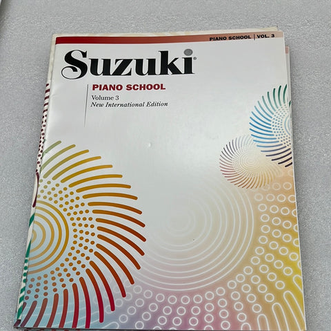 Suzuki Piano School; Volume 3 - No CD (Book)