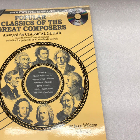 Popular Classics Of The Great Composers - Classical Guitar - Volume 6 (Book)