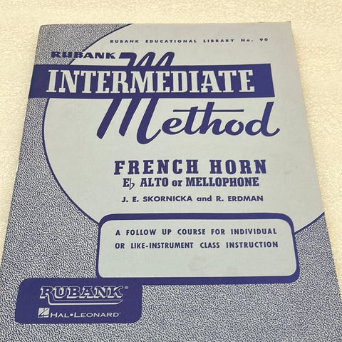 Intermediate Method For French Horn (Book)