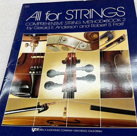 All For Strings Book 2: Cello