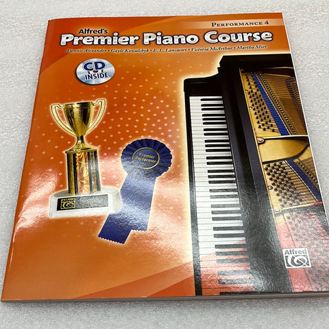 Premier Piano Course Performance 4 (Book)