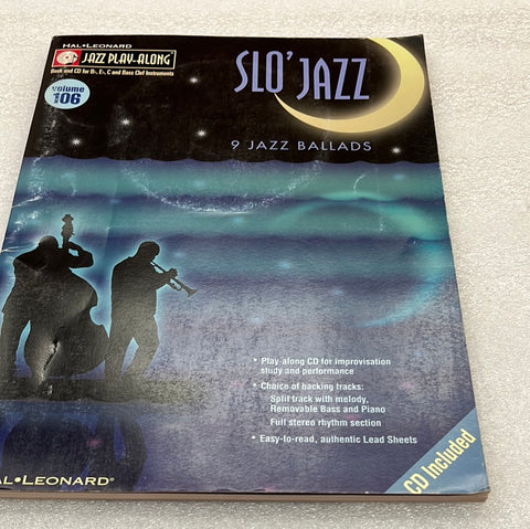 Slo' Jazz: Jazz Play-Along (Book)