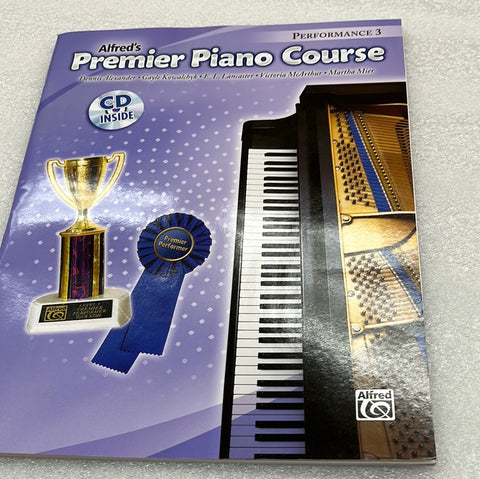 Alfred's Premier Piano Course -Performance  Book 3 (Book)