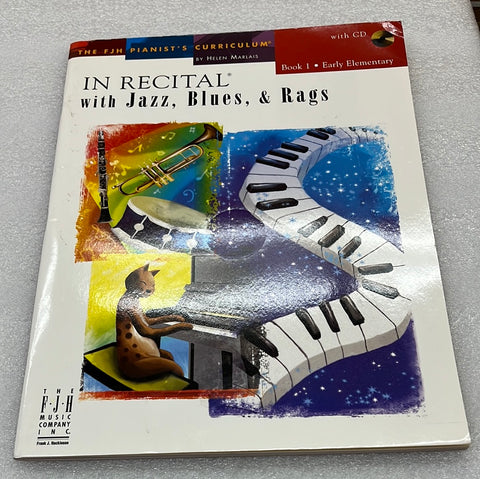 FJH - In Recital W/Jazz; Blues & Rags - Book 1