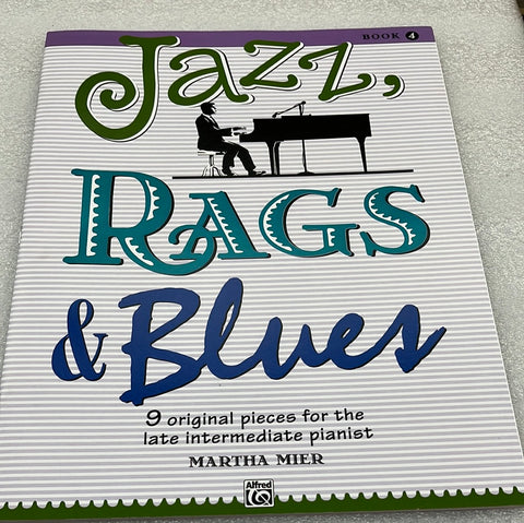 Jazz, Rags & Blues Book 4 (Book)