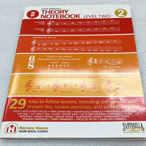 John Brimhall - Theory Notebook - Level 2 (Book)