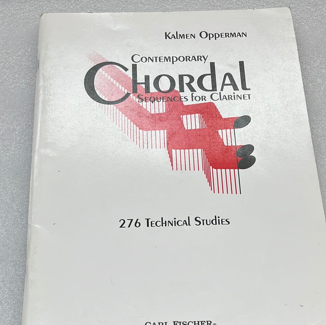 Contemporary Chordal Sequences for Clarinet