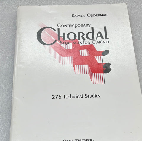 Contemporary Chordal Sequences for Clarinet