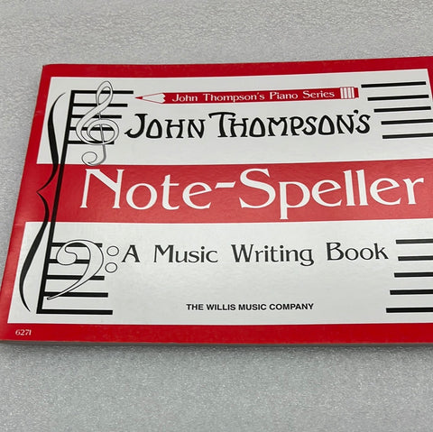 John Thompson - Note Speller (Book)