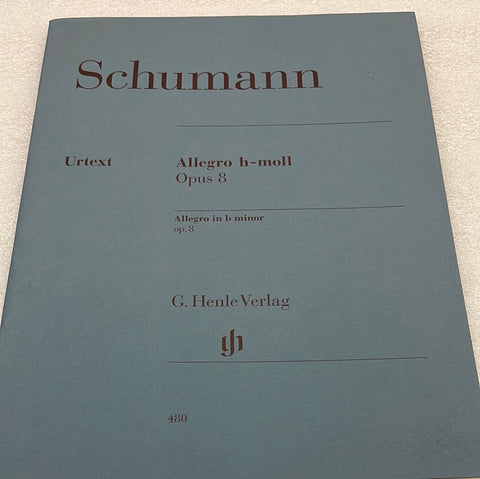 Schumann - Allefgro H-Moll (Book)