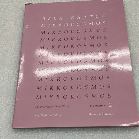Mikrokosmos Volume 2 (Pink) - Piano Solo (Book)