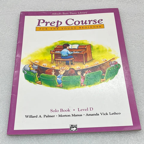 Prep Course - for the Young Beginner Level D (Book)