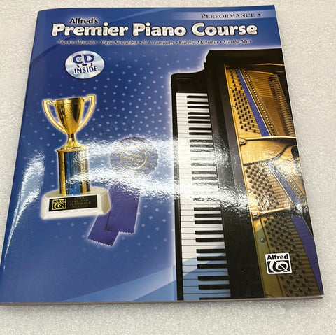 Premier Piano Course Performance; Bk 5 (Book)
