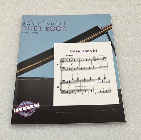Alfred's Basic Adult Piano Duet Book - Level Two (Book)