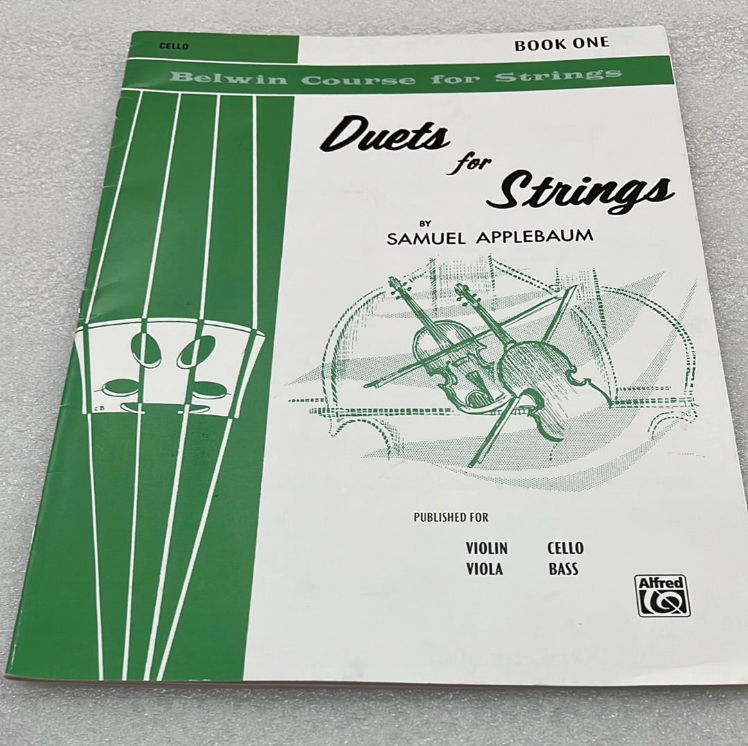 Duets For Strings For Cello; Book I