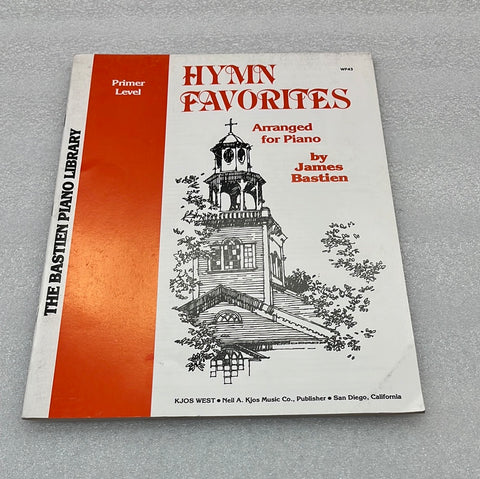 Hymn Favorites (The Bastien Piano Library; Primer Level) (Book)